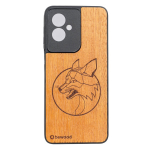 Drewniane Etui Bewood do Motorola G55 5G LIS MERBAU