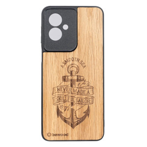 Drewniane Etui Bewood do Motorola G55 5G KOTWICA DĄB