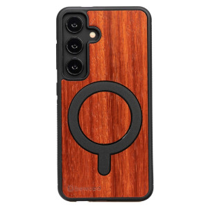 Drewniane Etui Bewood do Samsung Galaxy S25 FE 5G PADOUK z MagSafe