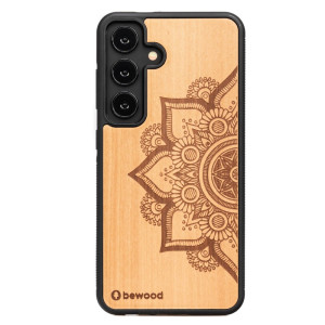 Drewniane Etui Bewood do Samsung Galaxy S25 FE 5G MANDALA JABŁOŃ