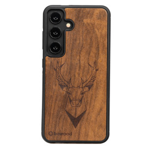 Drewniane Etui Bewood do Samsung Galaxy S25 FE 5G JELEŃ IMBUIA