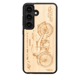 Drewniane Etui Bewood do Samsung Galaxy S25 FE 5G HARLEY PATENT ANIEGRE