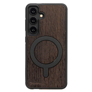 Drewniane Etui Bewood do Samsung Galaxy S25 FE 5G DĄB WĘDZONY z MagSafe
