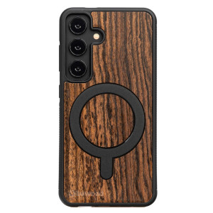 Drewniane Etui Bewood do Samsung Galaxy S25 FE 5G BOCOTE z MagSafe