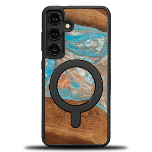 Etui Bewood Unique do Samsung Galaxy S25 FE 5G - Planets - Saturn z MagSafe