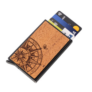 Etui na karty Bewood Traveler Merbau