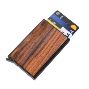 Etui na karty Bewood Palisander Santos