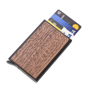Etui na karty Bewood Orzech Amerykański