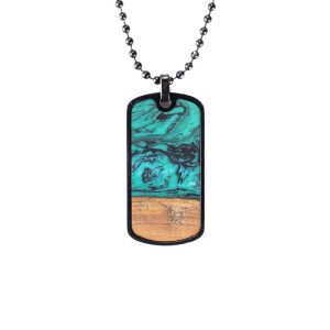 Nieśmiertelnik Bewood Unique - Turquoise
