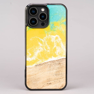 Etui iPhone 16 Pro Max Unique - Turquoise & Yellow - Outlet - Ready 1300