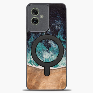 Etui Bewood Unique do Motorola G55 5G - Dream Island z MagSafe