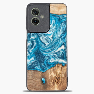 Etui Bewood Unique do Motorola G55 5G - Planets - Uran