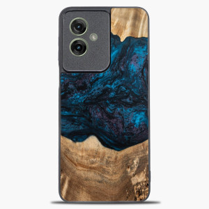 Etui Bewood Unique do Motorola G55 5G - Planets - Neptun