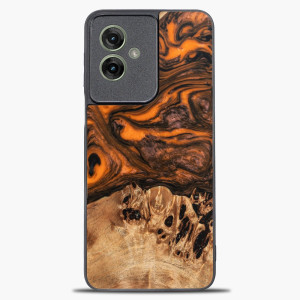 Etui Bewood Unique do Motorola G55 5G - Orange
