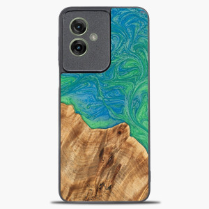 Etui Bewood Unique do Motorola G55 5G - Neons - Tokyo