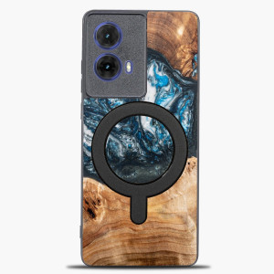 Etui Bewood Unique do Motorola G85 5G - Planets - Ziemia z MagSafe