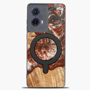 Etui Bewood Unique do Motorola G85 5G - Planets - Wenus z MagSafe