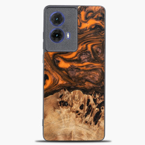 Etui Bewood Unique do Motorola G85 5G - Orange