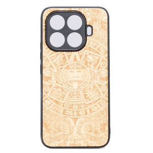 Drewniane Etui Bewood do Xiaomi 15T Pro KALENDARZ AZTECKI ANIEGRE