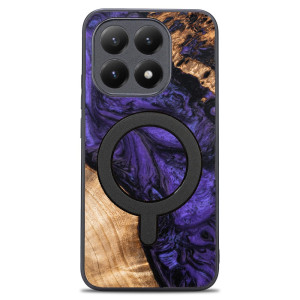 Etui Bewood Unique do Xiaomi 15T - Violet z MagSafe