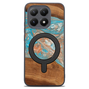 Etui Bewood Unique do Xiaomi 15T - Planets - Saturn z MagSafe