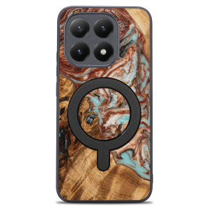 Etui Bewood Unique do Xiaomi 15T - Planets - Jowisz z MagSafe