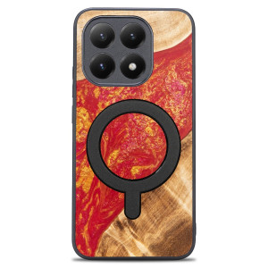 Etui Bewood Unique do Xiaomi 15T - Neons - Paris z MagSafe