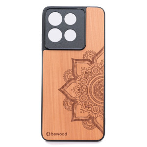 Drewniane Etui Bewood do Motorola G86 5G MANDALA JABŁOŃ