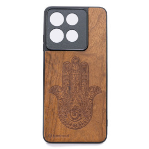 Drewniane Etui Bewood do Motorola G86 5G HAMSA IMBUIA
