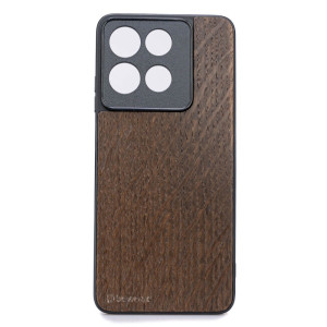 Drewniane Etui Bewood do Motorola G86 5G DĄB WĘDZONY
