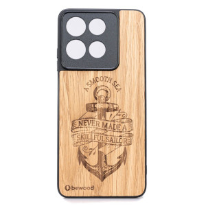 Drewniane Etui Bewood do Motorola G56 5G KOTWICA DĄB