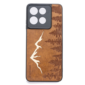 Drewniane Etui Bewood do Motorola G56 5G GÓRY IMBUIA