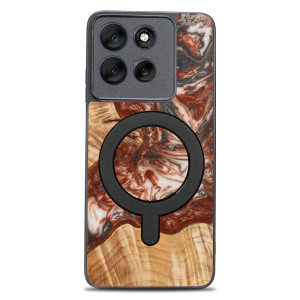 Etui Bewood Unique do Motorola G56 5G - Planets - Wenus z MagSafe