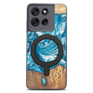 Etui Bewood Unique do Motorola G56 5G - Planets - Uran z MagSafe