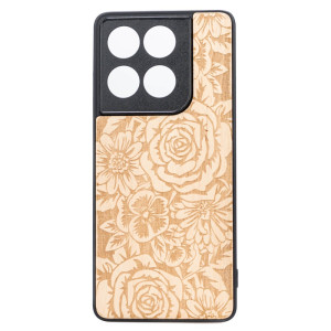 Drewniane Etui Bewood do Motorola Edge 70 RóżE ANIEGRE