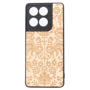 Drewniane Etui Bewood do Motorola Edge 70 POLSKI FOLK ANIEGRE