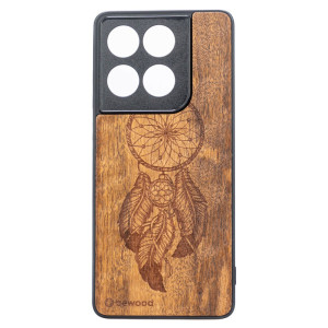 Drewniane Etui Bewood do Motorola Edge 70 ŁAPACZ SNÓW IMBUIA