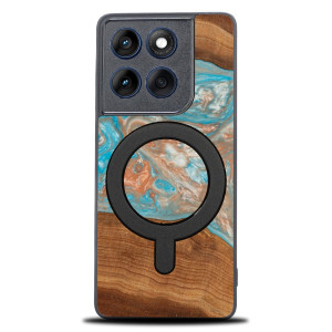 Etui Bewood Unique do Motorola Edge 70 - Planets - Saturn z MagSafe