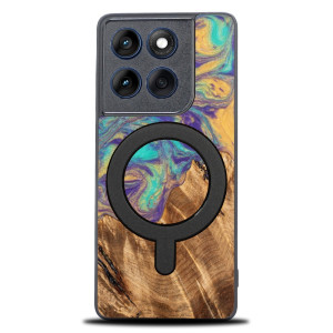 Etui Bewood Unique do Motorola Edge 70 - Planets - Merkury z MagSafe