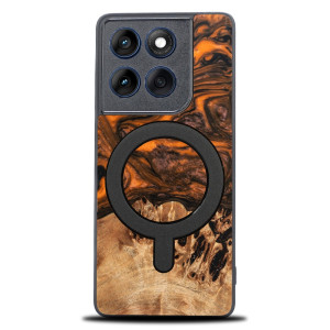 Etui Bewood Unique do Motorola Edge 70 - Orange z MagSafe