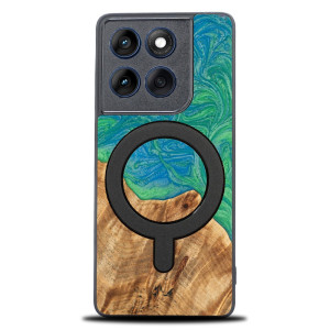 Etui Bewood Unique do Motorola Edge 70 - Neons - Tokyo z MagSafe