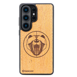 Drewniane Etui Bewood do Samsung Galaxy S26 Ultra NIEDŹWIEDŹ MERBAU