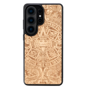 Drewniane Etui Bewood do Samsung Galaxy S26 Ultra KALENDARZ AZTECKI ANIEGRE