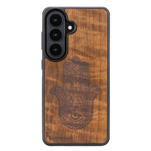 Drewniane Etui Bewood do Samsung Galaxy S26 Plus HAMSA IMBUIA
