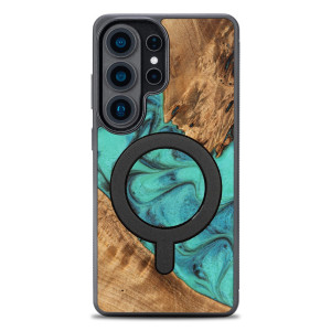 Etui Bewood Unique do Samsung Galaxy S26 Ultra - Turquoise z MagSafe