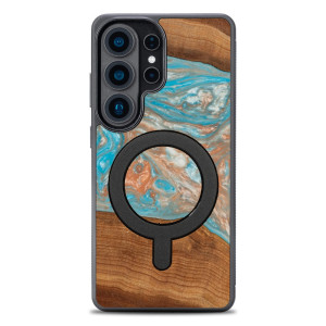Etui Bewood Unique do Samsung Galaxy S26 Ultra - Planets - Saturn z MagSafe