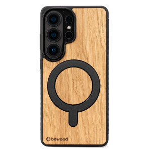 Drewniane Etui Bewood do Samsung Galaxy S26 Ultra DĄB z MagSafe