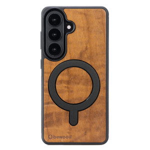 Drewniane Etui Bewood do Samsung Galaxy S26 Plus IMBUIA z MagSafe