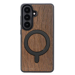 Drewniane Etui Bewood do Samsung Galaxy S26 Plus DĄB WĘDZONY z MagSafe