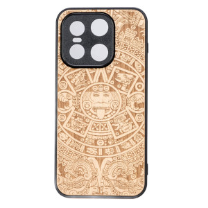 Drewniane Etui Bewood do OnePlus 15 KALENDARZ AZTECKI ANIEGRE